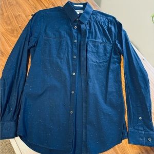 Express Extra Slim Fit Button Down Shirt